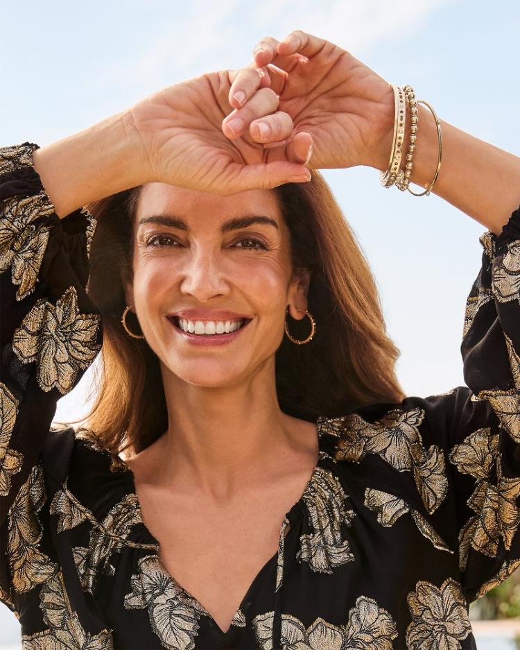 Women Jewelry | Tommy Bahama Madeira Stretch Bracelet & Bangle Set Gold