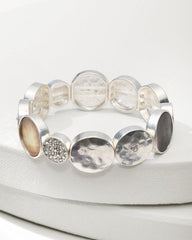 Women Jewelry | Tommy Bahama Marco Island Shell Stretch Bracelet Silver