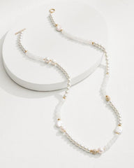 Women Jewelry | Tommy Bahama Moments In Paradise Quartz And Pearl Necklace Gold