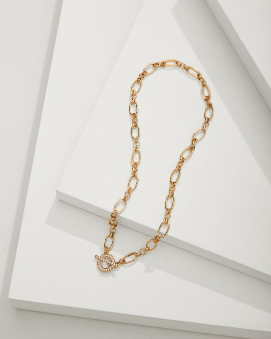 Women Jewelry | Tommy Bahama Sanibel Island Crystal Link Necklace Gold