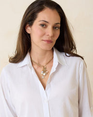 Women Jewelry | Tommy Bahama Sanibel Island Multi-Charm Necklace Gold