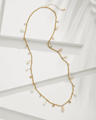 Women Jewelry | Tommy Bahama Seaside Cowrie Shell Station Necklace Gold