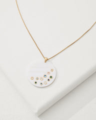 Women Jewelry | Tommy Bahama Tidal Treasure Mother Of Pearl Disc Pendant Necklace Gold