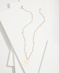 Women Jewelry | Tommy Bahama Tropical Blooms Hibiscus Pendant Pearl Necklace Pink