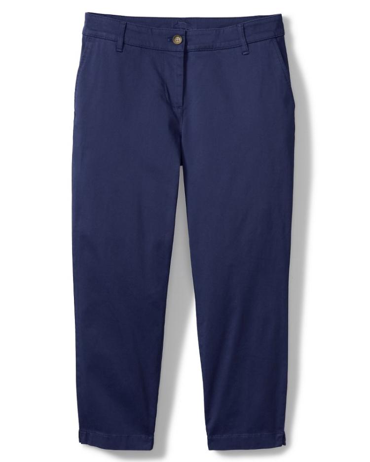 Women Pants & Crops | Tommy Bahama Boracay® Cropped Pants Island Navy