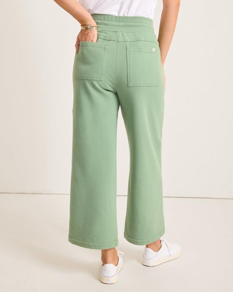 Women Pants & Crops | Tommy Bahama Marina Del Mar Cropped Pants Tropical Fern