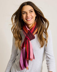 Women Scarves & Wraps | Tommy Bahama Color Happy Wrap Scarf Port