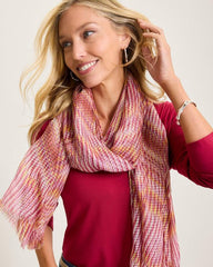 Women Scarves & Wraps | Tommy Bahama Hazy Wavy Wrap Scarf Dahlia