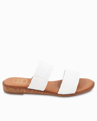 Women Shoes & Sandals | Tommy Bahama André Assous Galia Stretch Raffia Sandals White