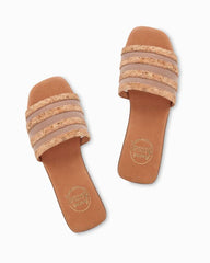 Women Shoes & Sandals | Tommy Bahama André Assous Kaila Cork & Mesh Sandals Natural