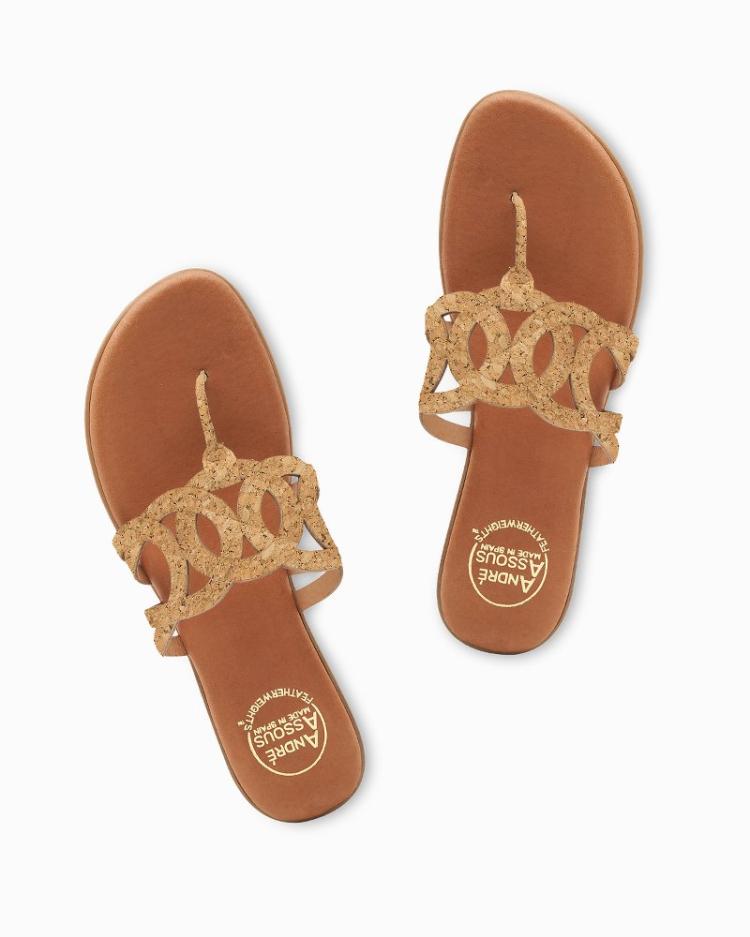 Women Shoes & Sandals | Tommy Bahama André Assous Nature Featherweights™ Cork Sandals Natural