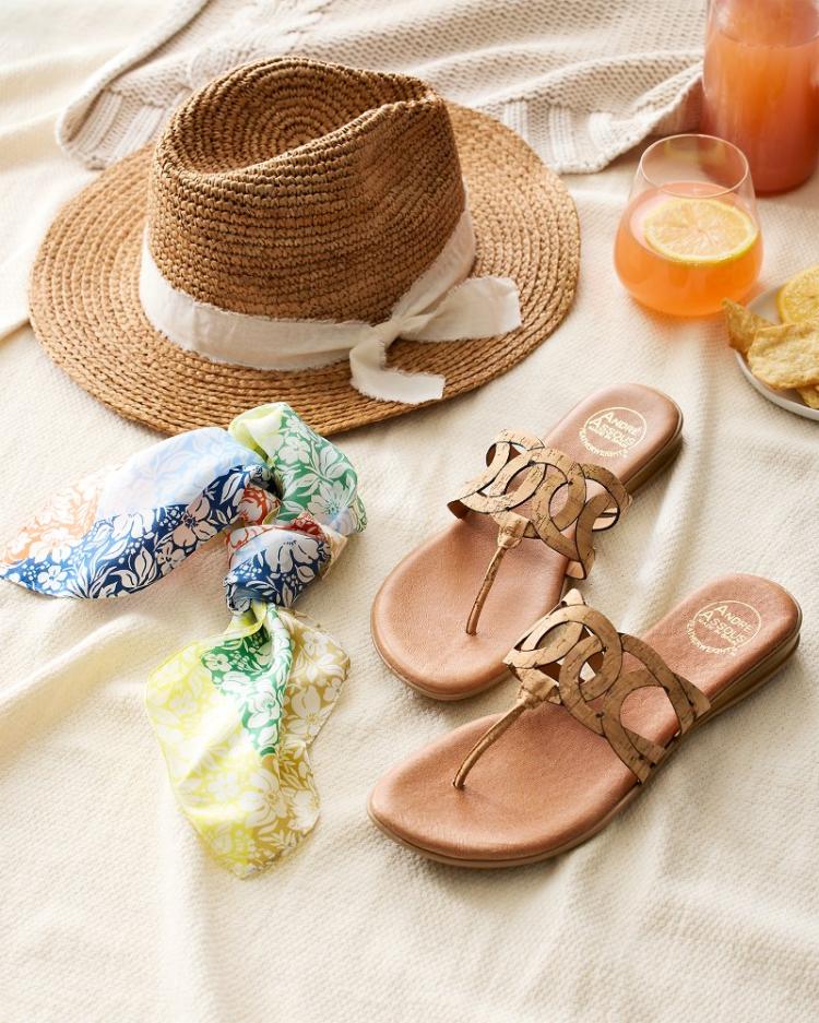 Women Shoes & Sandals | Tommy Bahama André Assous Nature Featherweights™ Cork Sandals Natural