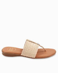 Women Shoes & Sandals | Tommy Bahama André Assous Nice Featherweights™ Raffia Sandals Natural