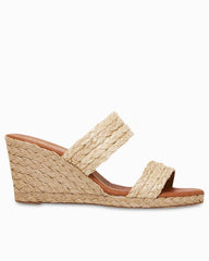 Women Shoes & Sandals | Tommy Bahama André Assous Nolita Braided Raffia Wedge Sandals Beige