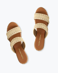 Women Shoes & Sandals | Tommy Bahama André Assous Nolita Raffia Wedge Sandals Sand