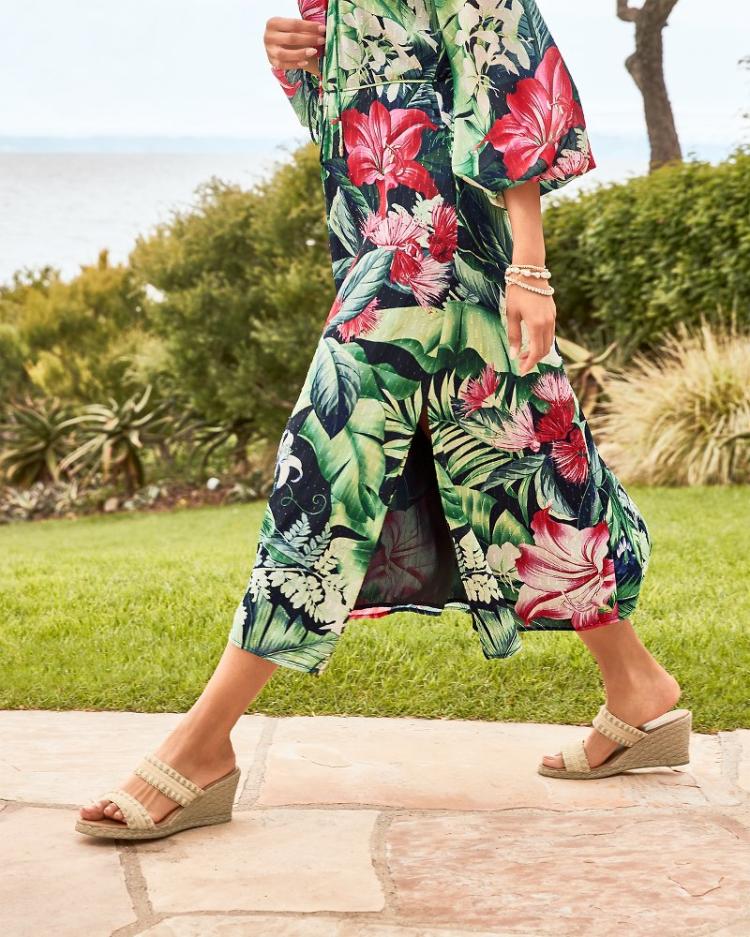 Women Shoes & Sandals | Tommy Bahama André Assous Nolita Raffia Wedge Sandals Sand