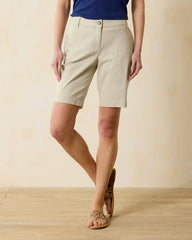 Women Shorts | Tommy Bahama Boracay® 10-Inch Bermuda Shorts Khaki Sand