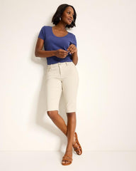 Women Shorts | Tommy Bahama Boracay® Beach High-Rise Boardwalk 15-Inch Shorts Moonbeam