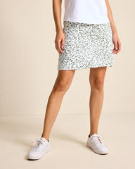 Women Skirts | Tommy Bahama Aubrey Leopard Leisure IslandZone® Skort Tea Leaf
