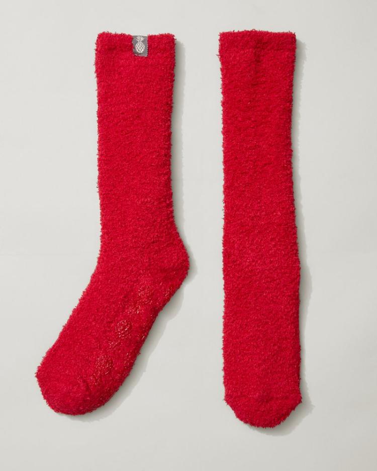 Women Sleepwear | Tommy Bahama Island Soft® Socks Jester Red