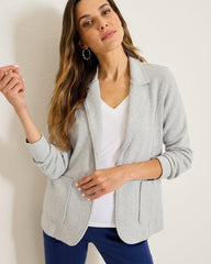 Women Sweatshirts | Tommy Bahama Aruba Casual Blazer Summer Grey Hthr