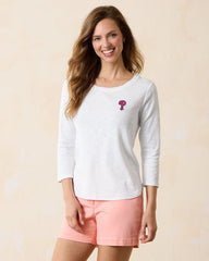 Women Tops & Shirts | Tommy Bahama MLB® Ashby Isles 3/4-Sleeve T-Shirt Philadelphia_phillies