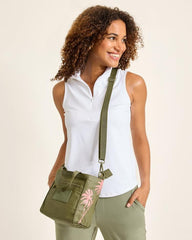 Women/Beach & Home Handbags & Clutches | Tommy Bahama Aloha Collection Paumalu Crossbody Bag Olive