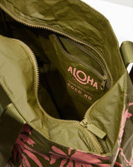 Women/Beach & Home Handbags & Clutches | Tommy Bahama Aloha Collection Paumalu Day Tripper Tote Olive