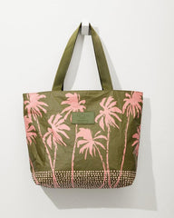 Women/Beach & Home Handbags & Clutches | Tommy Bahama Aloha Collection Paumalu Day Tripper Tote Olive
