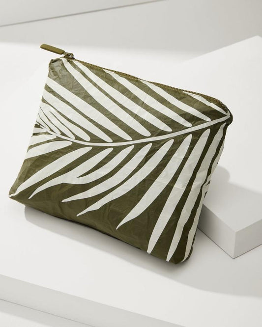 Women/Beach & Home Handbags & Clutches | Tommy Bahama Aloha Collection Shade Small Pouch Creme/olive