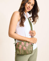 Women/Beach & Home Luggage & Travel | Tommy Bahama Aloha Collection Paumalu Le Tour Crossbody Olive