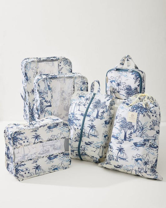 Women/Beach & Home Luggage & Travel | Tommy Bahama Daise Seascape Packing Cube 6-Piece Set Daise Seascape
