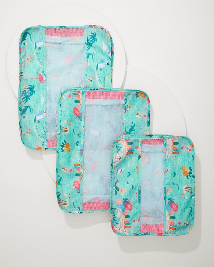 Women/Beach & Home Luggage & Travel | Tommy Bahama Greetings From Florida Packing Cube 6-Piece Set Florida