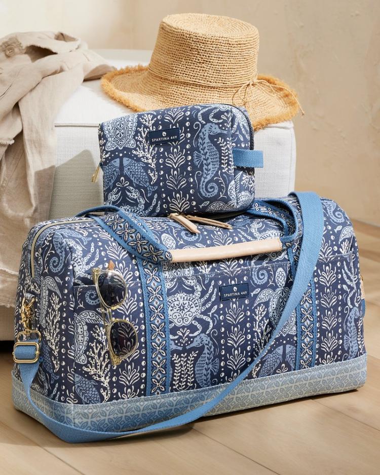 Women/Beach & Home Luggage & Travel | Tommy Bahama Hamilton Sealife Cosmetic Case Sea Life