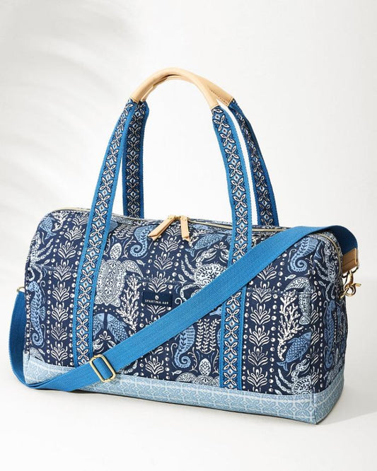 Women/Beach & Home Luggage & Travel | Tommy Bahama Hamilton Sealife Fiesta Duffel Bag Sea Life