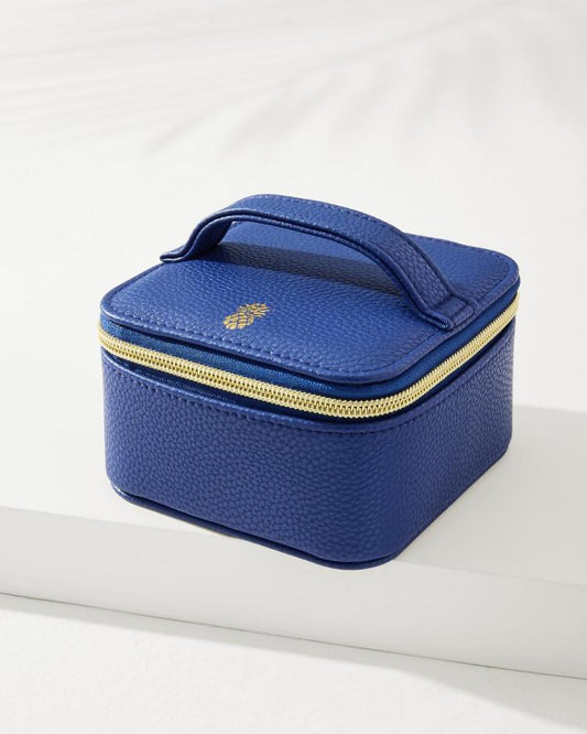 Women/Beach & Home Luggage & Travel | Tommy Bahama Leah Navy Travel Jewelry Case With Pouch Navy