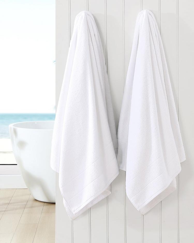 Beach &amp; Home Bath | Tommy Bahama Island Retreat 2-Piece Bath Sheet Set White