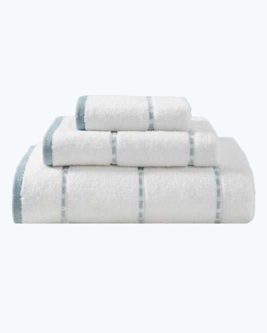 Beach &amp; Home Bath | Tommy Bahama Ridley Blue 3-Piece Towel Set Steel Blue