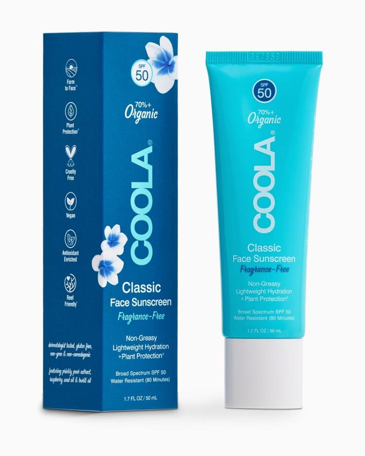 Beach &amp; Home Beach Accessories | Tommy Bahama Fragrance-Free SPF 50 Face Sunscreen By COOLA® Multicolor