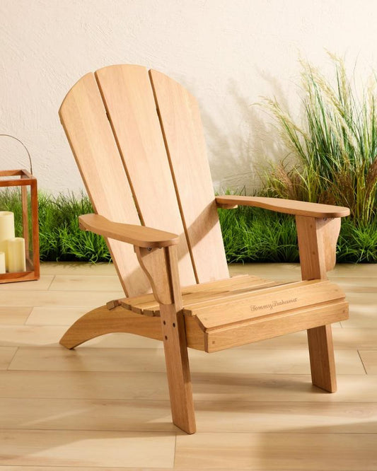Beach &amp; Home Beach Chairs | Tommy Bahama Tommy Bahama All-Season Natural Wood Adirondack Chair Natural