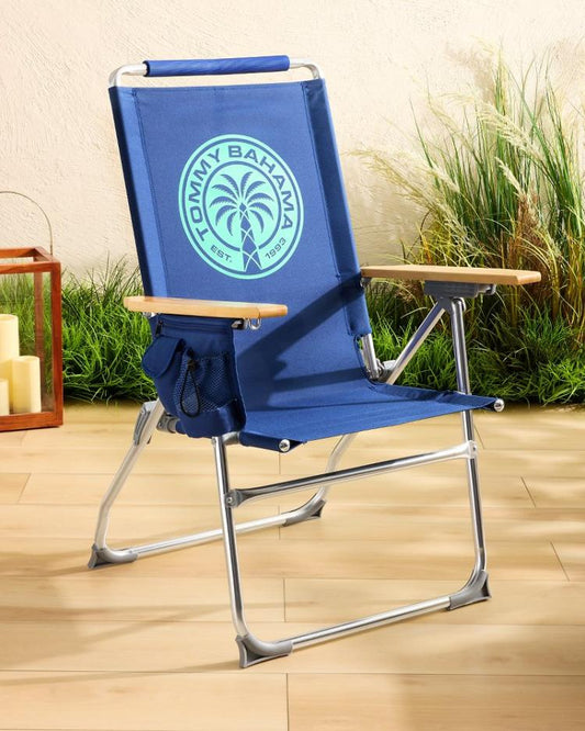 Beach &amp; Home Beach Chairs | Tommy Bahama Tommy Bahama Highboy Chair Navy