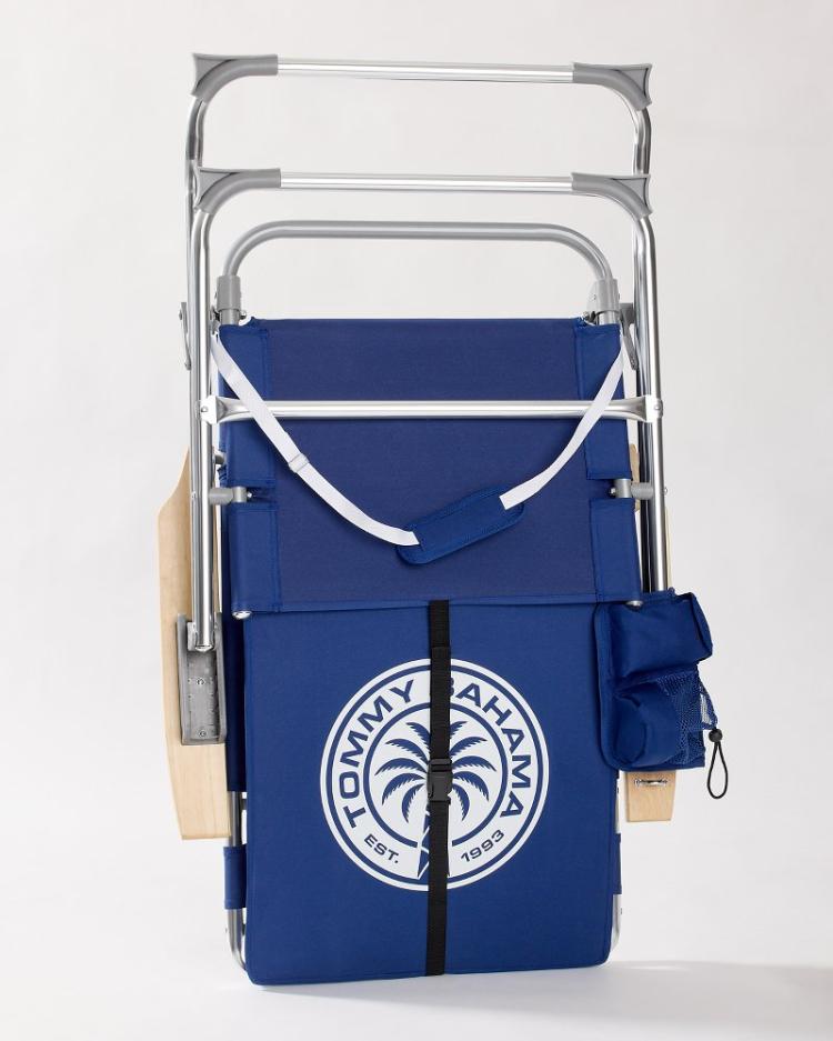 Beach &amp; Home Beach Chairs | Tommy Bahama Tommy Bahama Highboy Chair With Shade Navy