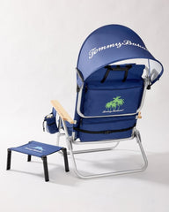 Beach &amp; Home Beach Chairs | Tommy Bahama Tommy Bahama Marlin Palms Ultimate Beach Chair Navy