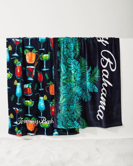 Beach &amp; Home Beach Towels | Tommy Bahama All Nighter &amp; Baja Who Can Toucan Beach Towels — Set Of 2 Multicolor