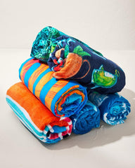Beach &amp; Home Beach Towels | Tommy Bahama High Tide Hangout &amp; Island Cays Blooms Beach Towels — Set Of 2 Multicolor