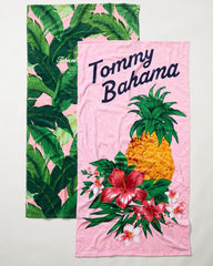 Beach &amp; Home Beach Towels | Tommy Bahama Pineapple Queen &amp; Swaying Fronds Beach Towels — Set Of 2 Multicolor