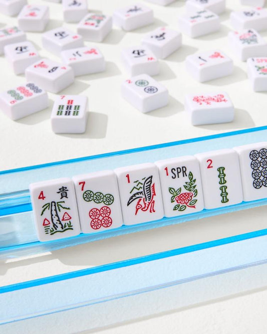 Beach &amp; Home Books &amp; Games | Tommy Bahama Mahjong Game Set Blue