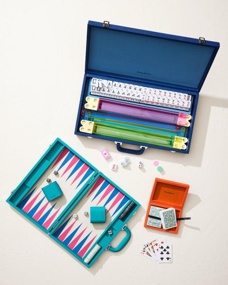 Beach &amp; Home Books &amp; Games | Tommy Bahama Tommy Bahama Poker Card Set Orange