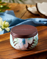Beach &amp; Home Candles &amp; Diffusers | Tommy Bahama Coconut Oasis Travel Candle Tin Coconut Oasis