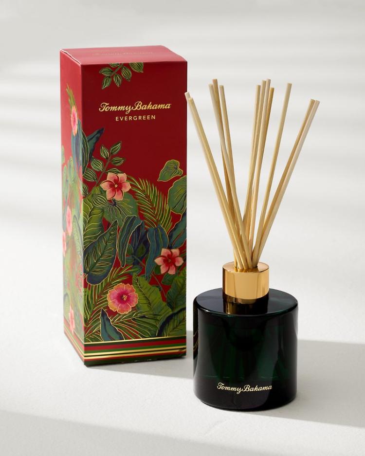 Beach &amp; Home Candles &amp; Diffusers | Tommy Bahama Evergreen Reed Diffuser Evergreen